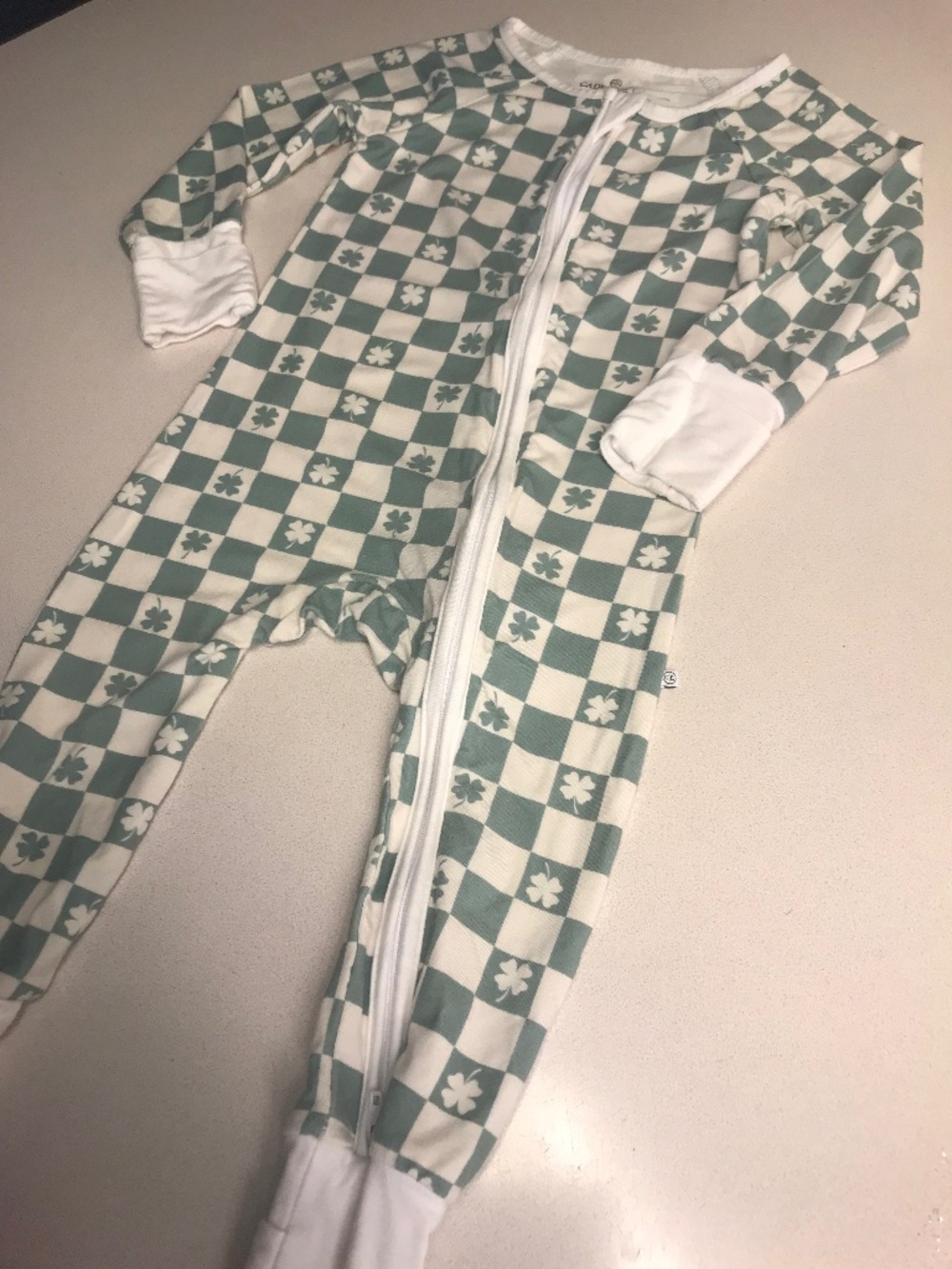 CADEN LANE Convertible BAMBOO PJS SIZE 6-12 MONTHS